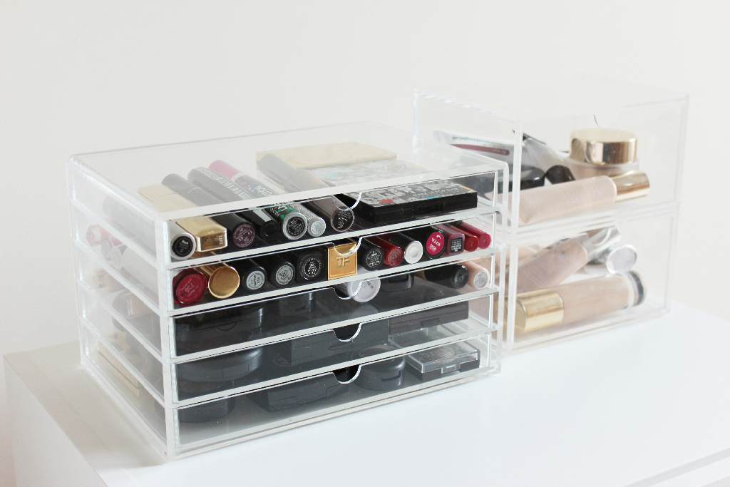 Muji 5 drawer acrylic storage