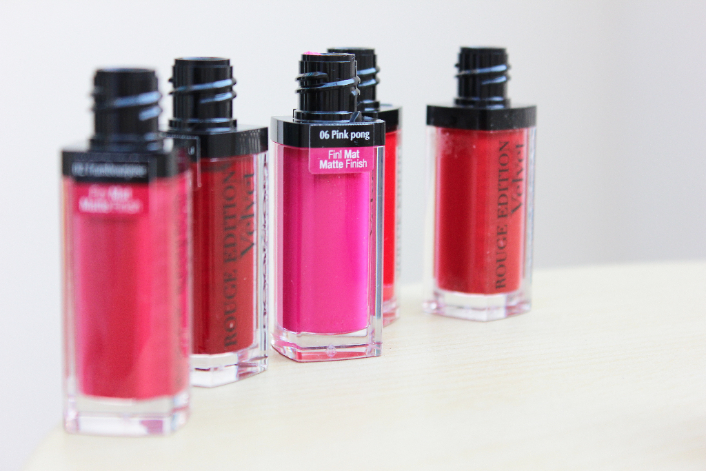 Bourjois Rouge Edition Velvet Liquid Lipsticks