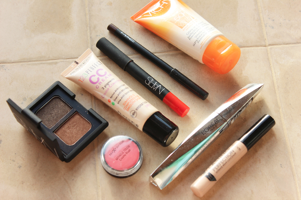 Makeup travel essentials