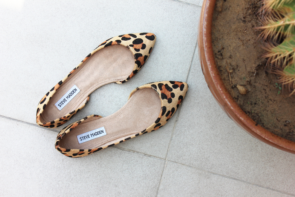 Steve Madden Elusion Leopard Print Flats