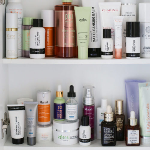 The Skincare List - Skincare Shelfie Simone Scribes